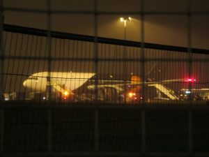 Titan Airways deportation plane photo by James Bridle